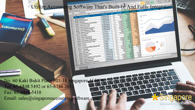 Utilize Accounting Software That's Built-In And Fully Integrated